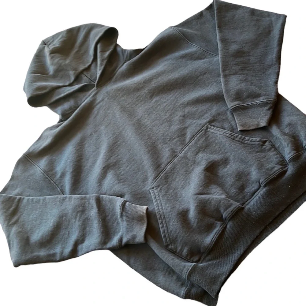 Hanes | Black Pullover Hoodie Sweatshirt sz L